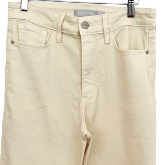 Athleta Flex Straight Leg Ankle Jean in Bone SIZE 6P # 530624 - Picture 7 of 10